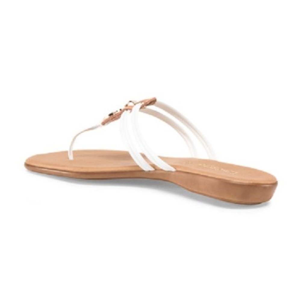 Toscanella Made in Italy Georgette Strappy Sandal White New in Box